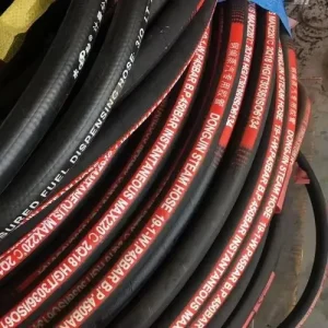 Multipurpose Industrial Steel Wire Weaving Rubber Hose Black High Quality Cutting Water Oil Air Steam Suction Discharge Hose