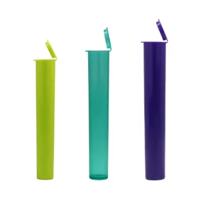 NB PACK Pop Top Child Proof Plastic Tube Packaging