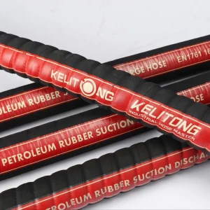 NBR Anti Static Fuel Oil Resistant Corrugated Hose Industrial Oil Delivery Hose with Custom Cutting Service