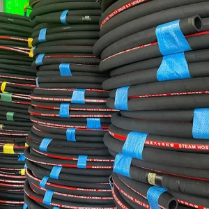 NBR Flexible Acid and Alkali Resistant Steam Hose for Automobile Use High Pressure 1SN Hydraulic Hose