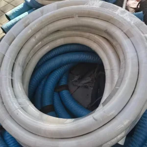 NBR Food Grade High Temperature Conveying Hose Food Suction Discharge FDA Grade EPDM Rubber Hose Cutting