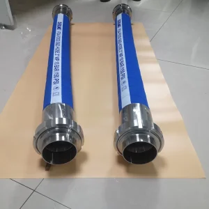 NBR Food Hose High Quality Food Grade Brewery Suction Oil Rubber Drinking Water Milk Bear Hose High Tensile Steel Cutting