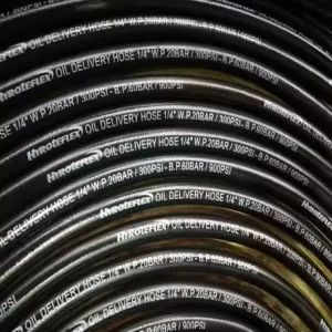 NBR Resistant Rubber Smooth Cover Fuel Oil Hose 10 11mm Diameter 50 100m Rope Length 40C +100C Custom Cutting