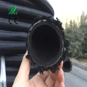 NBR Rubber Fuel Hose AN4 AN6 AN8 AN10 Oil Resistant Braided Hose Cutting 20bar Pressure Customizable Length For