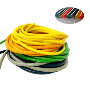 Natural Latex Hydraulic Rubber Hose Pipe for Use Cutting Available 5 16mm Outer Diameter 750% Colored High Elasticity