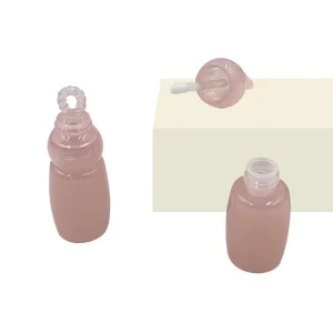 New 5ml Empty Cute Style Lip Glaze Tubes Bottle with Hanging Accessories Plastic Bottle Container for Packaging Materials