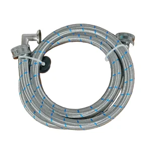 New Arrival Stainless Steel 304 Bathroom Multiple Types of Connectors Flexible Braided Hose Kitchen Toilet Plumbing Hose
