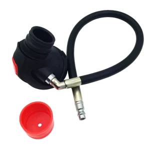New Design SCBA Demand Valve 360 Rotating Reinforced Flexible Hose Fire Resistant Electrical Insulated Anti Thorn Firefighting