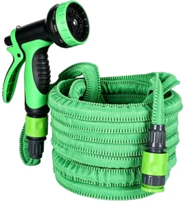New Innovative Products Garden Hose Elastic Hose 10 Function Nozzle 3 Times Expandable Anti UV Flexible