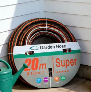 New Material PVC Garden Hose 50/100/200Ft Lightweight Flexible Durable 1/2″ Diameter Anti UV Anti Abrasion For Outdoor Watering