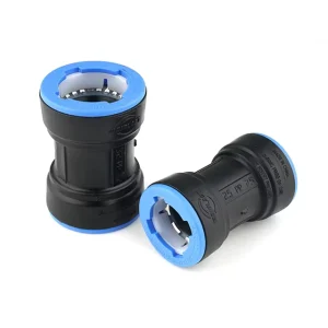 New Series PP Push Fittings Coupling 20-32mm Pipe Fitting Accessories Water Supply for Drip Irrigation