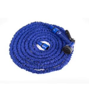 Newest Double Latex Plastic Material Anti Corrosion Flexible Expandable 3/4” Diameter 0.2-1.6 Mpa Pressure Garden Hose Reel