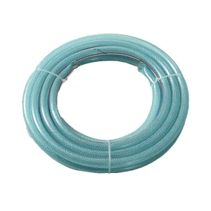 Nigeria Market Braided PVC Reinforced Hose Transparent Fiber Reinforced Water Pipe