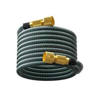 No Kink Flexible 3 Times Expandable 25ft 100ft Quick Connector Adjustable Spray CNS Standard Wall Mountable Garden Water Hose