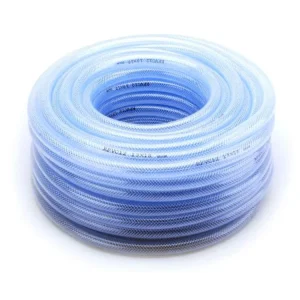 No Smell PVC Fiber Color Line PVC Clear Fiber Reinforced Fire Pipe Hose Clear Hose with Fiber PVC Clear Water Hose 19mm