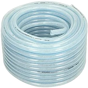 No Smell clear PVC Fiber Color Line PVC clear Fiber Reinforced Fire Pipe hose clear Hose with Fiber Pvc clear Water Hose 19mm