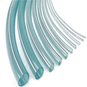 No Smell clear PVC Fiber clear Line PVC clear Fiber Reinforced Fire Pipe hose clear Hose with Fiber PVC Water Hose 19mm