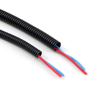 Non Metallic Electrical UV Protection Fire Resistant AD25 Insulation Corrugated Pipe Flexible Plastic Tubes