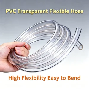 Non-Toxic Clear PVC Tubing for Aquarium Fish Tank Flexible Transparent Vinyl Hose