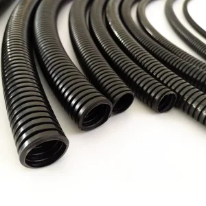 Nylon Corrugated Hose Thick Corrugated Threaded Pipe Cable Protection Pipe PA Flame Retardant Nylon Pipe