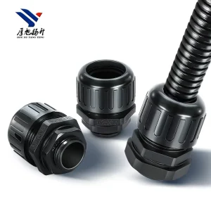 Nylon Sealing Corrugated Pipe Fittings Hose Cable Glands IP68 Waterproof