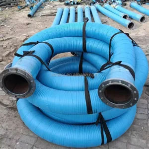 OBOR Large Diameter Black Rubber Hose 6”8”10” Inch Suction Discharge Dredging Custom Cutting Service Manufacturer