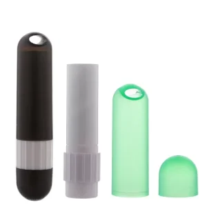 ODM OEM RTS 3g 5g Custom Logo Printed Cosmetic PP Plastic Lip Balm Tube
