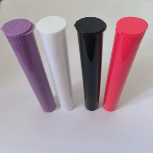 OEM 116mm CR Tube PP Plastic Pop Top Smell Proof Tube for Conical Packaging