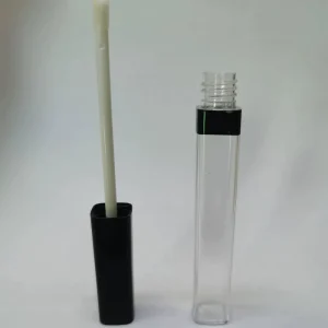 OEM Custom Lipgloss Tube Injection Color Transparent Round Shaped Plastic Bottle Competitive Price