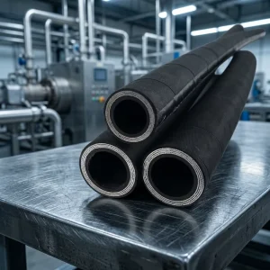 OEM Custom Steel Wire Spiral Hydraulic Hose High Pressure Rubber NBR Reinforced Industrial Construction Engineering