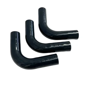 OEM Customizable Logo Silicone Radiator Hose Kit Smooth Black Surface Engine Coolant System Processing for Industrial Use