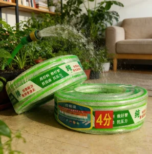 OEM Double Color 3 Layer PVC Garden Water Hose High Pressure UV Resistant Corrosion Resistant Durable