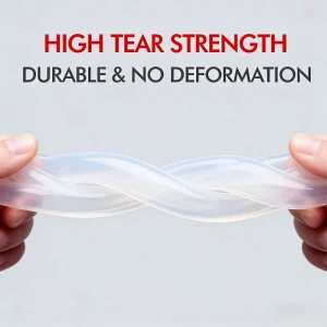 OEM Factory Customized Molded Silicone Rubber Hose Tubing Non Standard Size Flexible Industrial