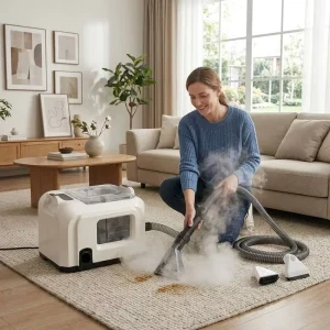 OEM Handheld Steam Carpet Cleaner Pet Stain Remover Portable Fabric Spot Upholstery Sofa and Carpet Cleaning Machine