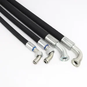 OEM Hydraulic Hose Assembly Carbon Steel Crimp Fitting Swage Connector High Pressure for Excavator Bulldozer