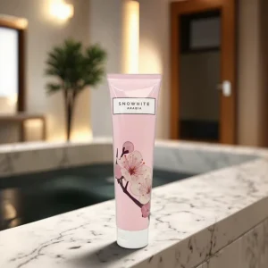 OEM LX194 Clear Plastic Custom Shape Shampoo Cosmetic Soft Packaging Tube