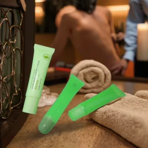 OEM LX315 Cosmetic Aluminum Plastic Tube for Sunscreen Transparent Empty Packaging with Custom Logo Printing