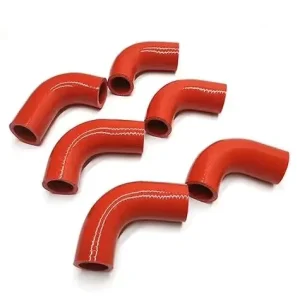 OEM ODM Custom Color Size 45 90 135 180 Degree Elbow Silicone Coupler Hose Cutting Reinforced Turbo Design 4 5mm Wall Thickness