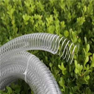 Oil Acid Alkali Resistant Steel Wire Reinforced PVC Hose for Industrial Use Low High Temperature Environments