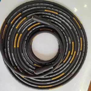 Oil-Resistant NBR Fuel & Oil Hose for Gasoline/Diesel with High-Strength Reinforcement and Cutting Service