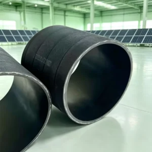 Oil Resistant Smooth Surface Laminated Rubber Hose Elastic Rubber Tube for Machinery Equipment Fluid Delivery Work