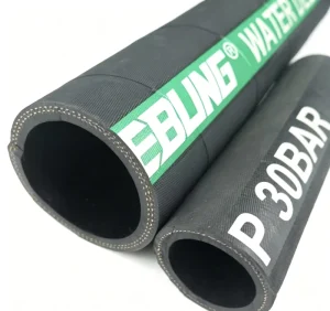 Oil Suction Discharge Hose Black High Pressure Cloth Rubber Hose Engine Intake and Return Oil Pipes