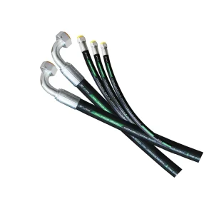 1/2″ High Pressure Rubber Hose Durable Steel Braided Air & Hydraulic Hose for Compressor/Mining (R1R2)