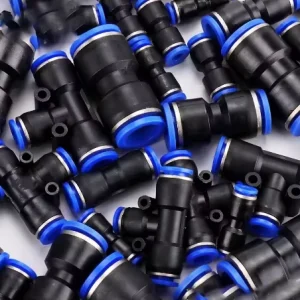 One Touch Fitting Pneumatic Connector Plastic Pipe Fittings Air Hose Connectors