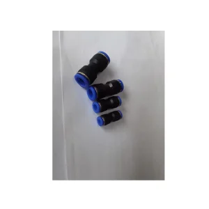 One touch Air Hose Pipe Connectors Plastic Crimp Fittings Pneumatic Hose Coupler Abs Thread Fittings Air Tool Fittings