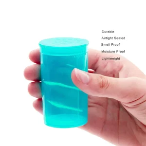 Opaque 60RAM 30DRM 19DRAM 13DRAM 6DRAM Child Lock Tube PP Plastic Hot Stamping Pop Top Squeeze Bottle for Candy