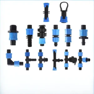Other Watering Irrigation Drip Irrigation Fittings Drip Tape Connector 16mm Valve Plastic 1 Bar