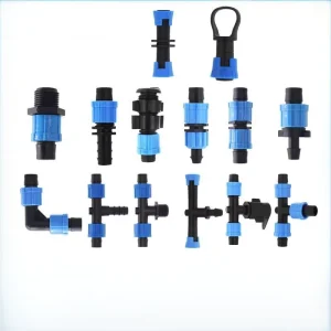 Other Watering & Irrigation Drip Irrigation Fittings Drip Tape Connector 16mm Valve Plastic 1 Bar
