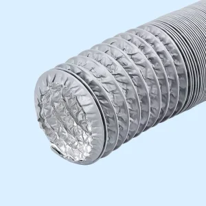 Outdoor Aluminum Foil PVC Flexible Air Duct for HVAC Ventilation Dryer Exhaust