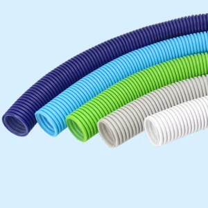 Outdoor Gym Antistatic Ventilation Duct Hose 75 mm PE Corrugated Pipe HDPE Double Wall Fresh Air Duct Flexible PE Double Wall